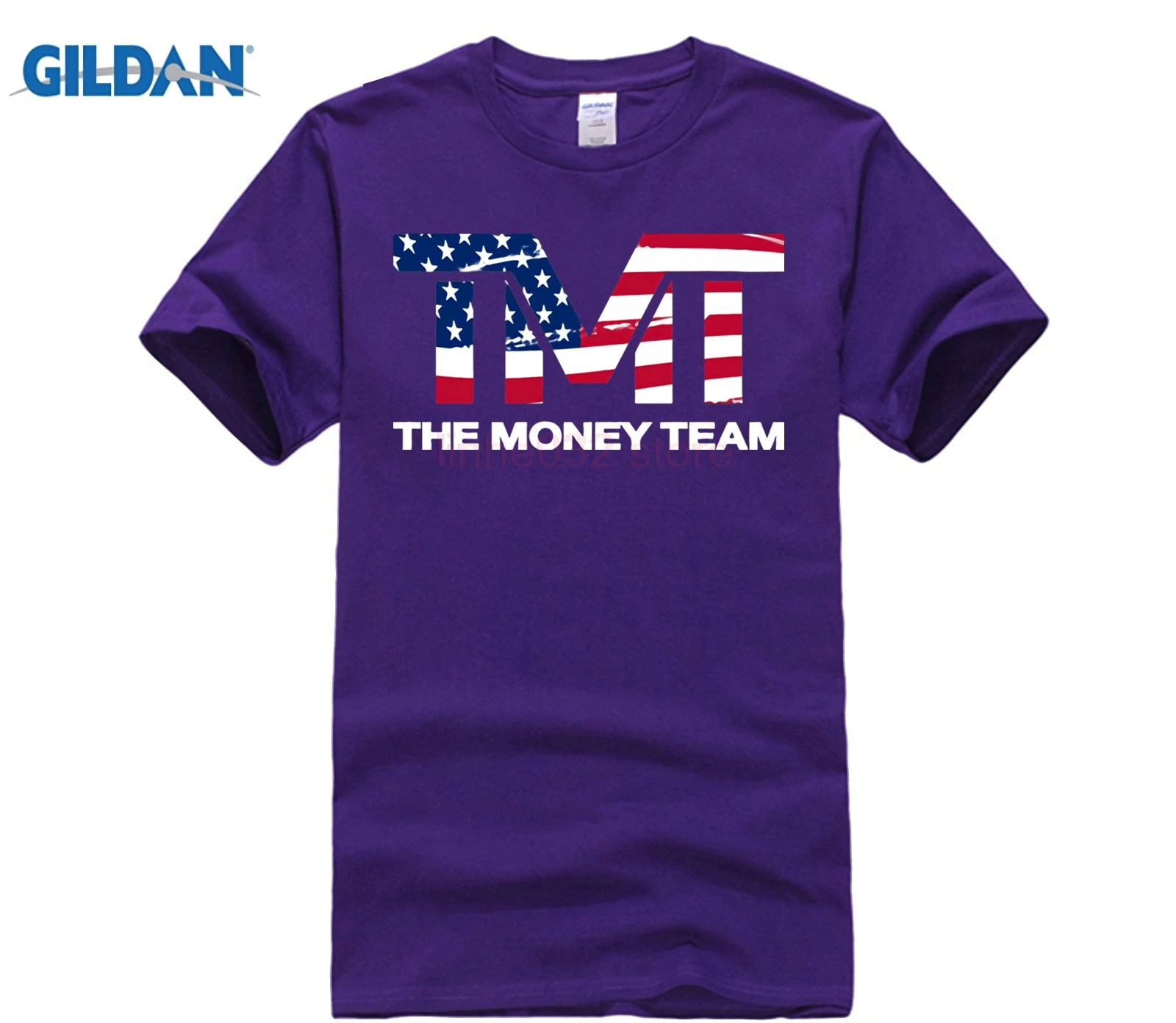 The Money Team короткая футболка для мужчин Мужская черная рубашка плюс размер 3xl Мужская футболка Летняя футболка