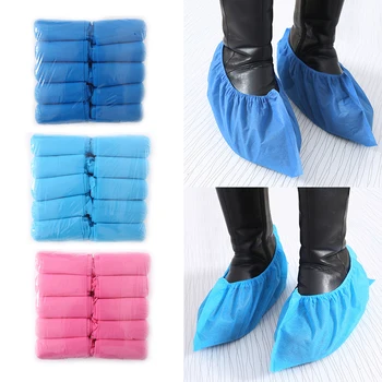 

100Pcs Disposable Shoe Covers Outdoor Protective Tools Anti dust Personal Protective Shoes Cover Health Care Tools