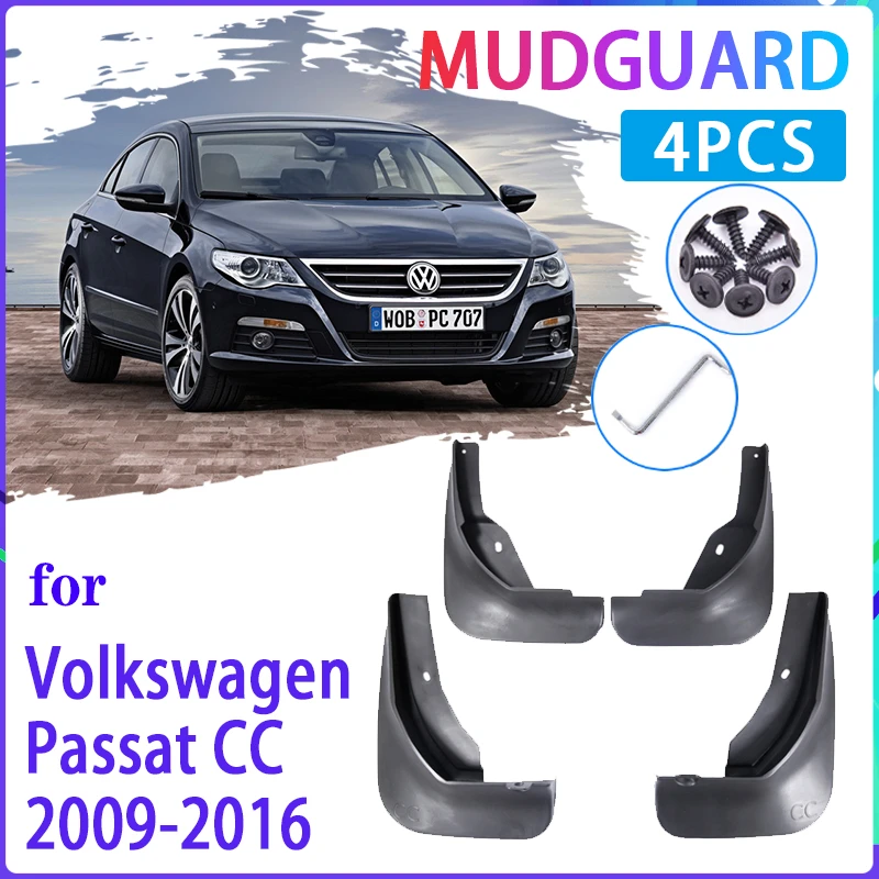 Guardabarros para coche, accesorios para Volkswagen Passat CC 2009 ~ 2016, unidades|Guardabarros| - AliExpress