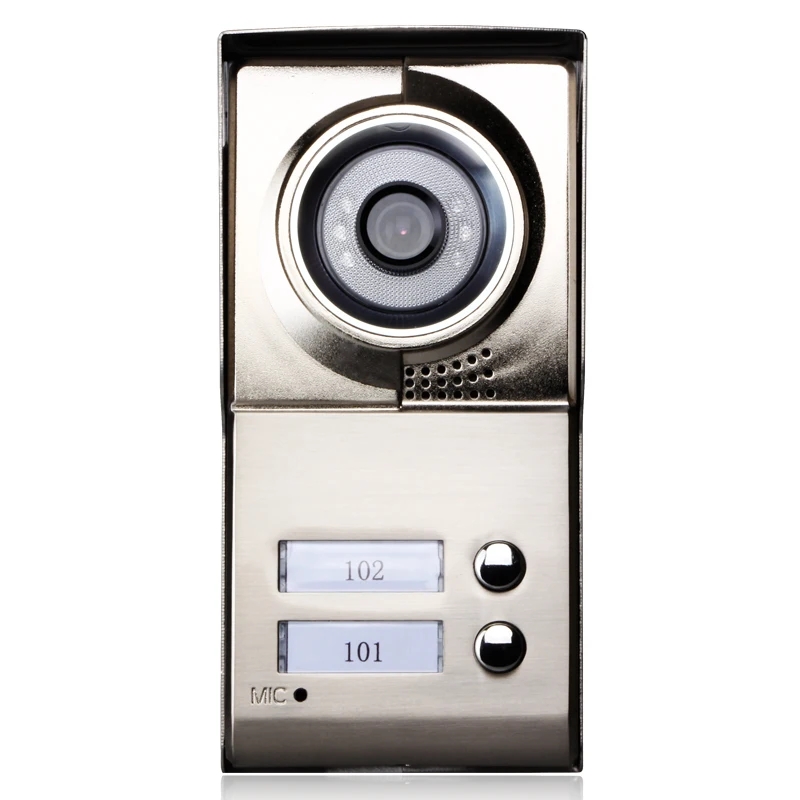 MAOTEWANG 7 дюймов видео-домофон в квартиру дверной звонок Системы ИК Камера для семьи 2 видео-телефон двери внутренной связи Системы