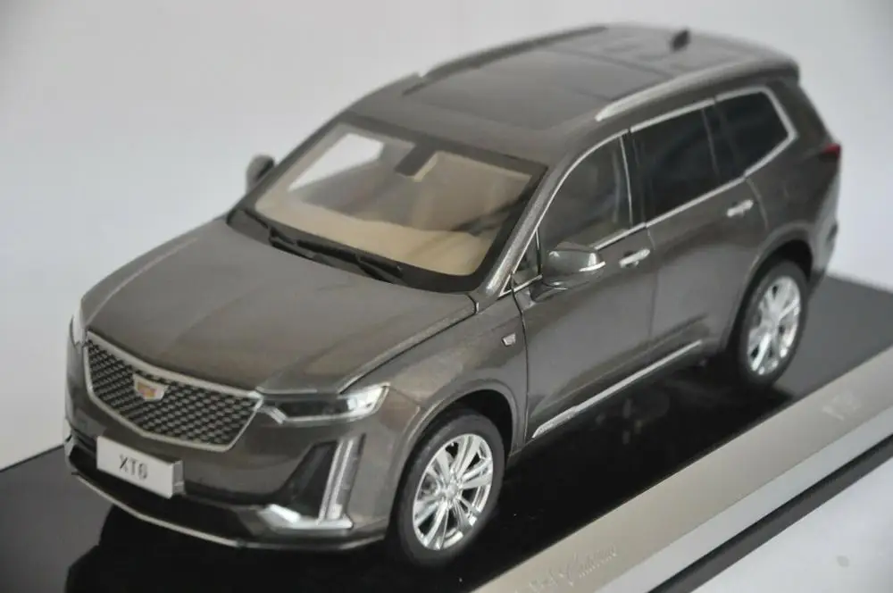 1:18 литая под давлением модель для GM Caddillac XT6 SUV игрушечная машинка миниатюрная Коллекция подарков Горячая Распродажа XT