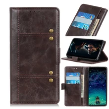 For ZTE Axon 10 Pro 5G Case Full Protection PU Leather Folding Stand Shockproof Wallet Type Phone Protector Shockproof Bag Coque