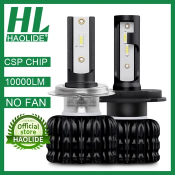 

/HL 2PCS Fanless Mini H4 LED Headlights Bulb H1 H7 H11 LED Car Light HB3 HB4 Conversion Kit Car Accessories 12V 24V Fog Lights