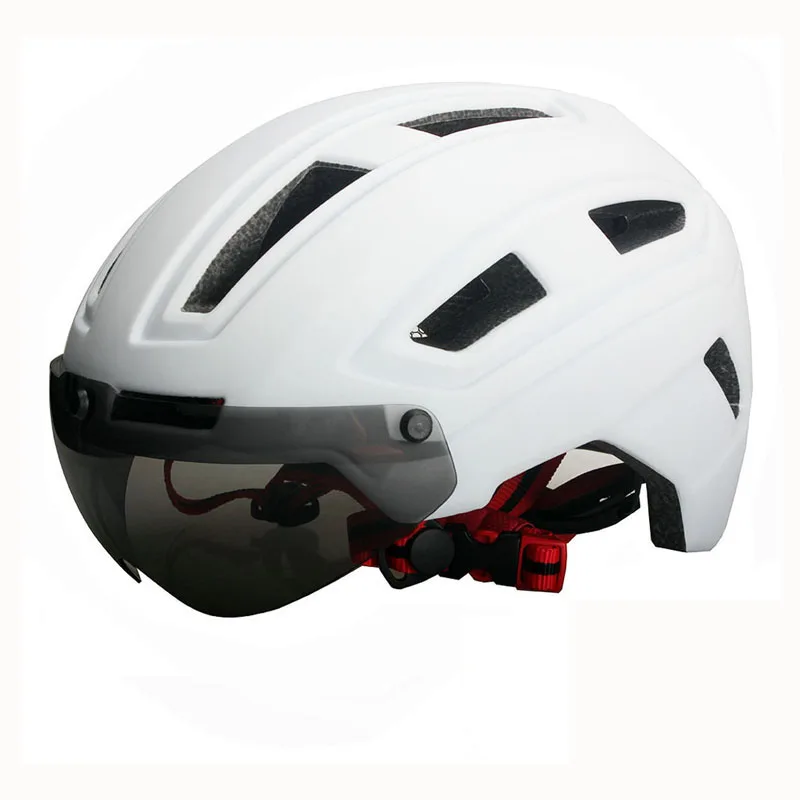 Велосипедные шлемы матовый черный мужской женский велосипедный шлем задний светильник MTB Горный шоссейный велосипед цельно литые велосипедные шлемы