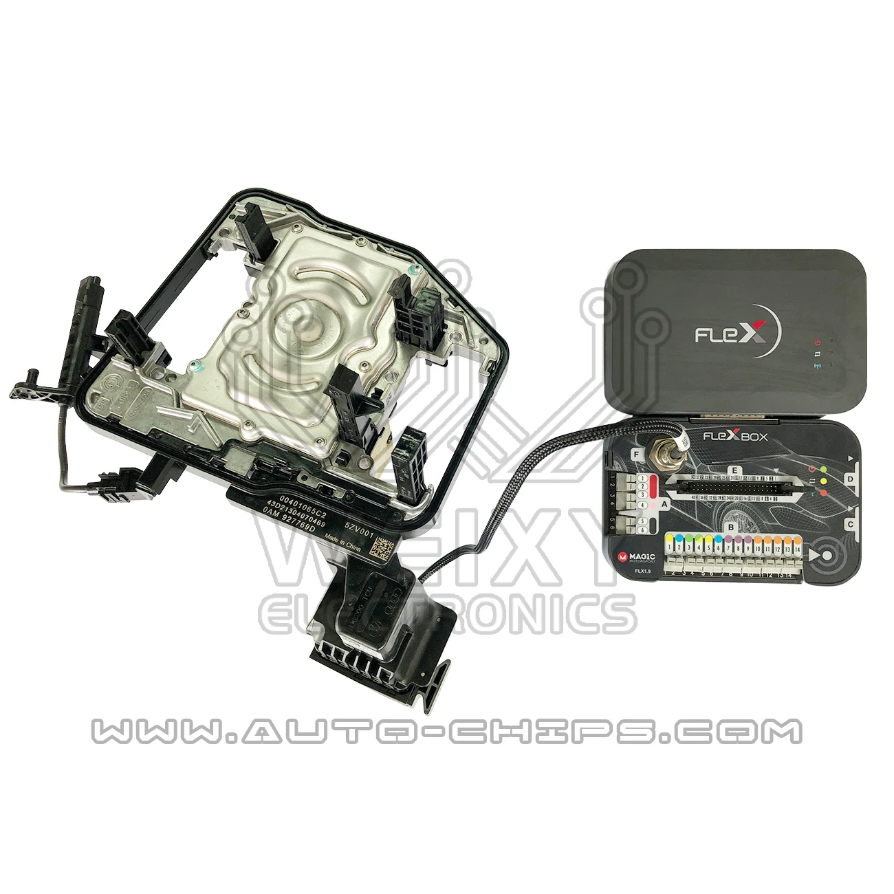 VAG DQ200 DSG test platform cable for magicmotorsport flex