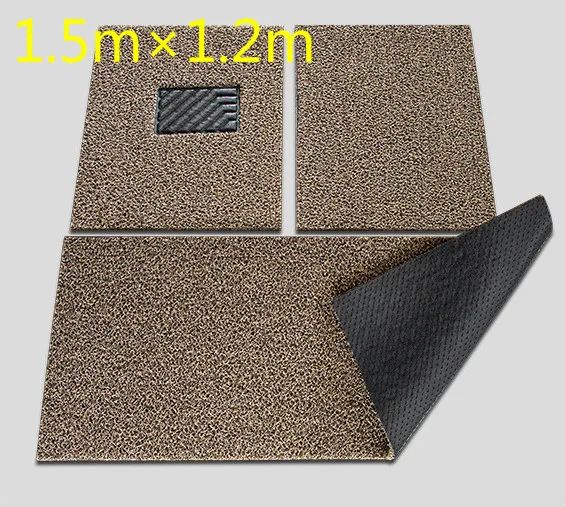 Thickness14mm Customized Universal Car Floor Mats Auto Classic Design Car Interior Wire Mats Fit Most Cars - Название цвета: Thickness14mm