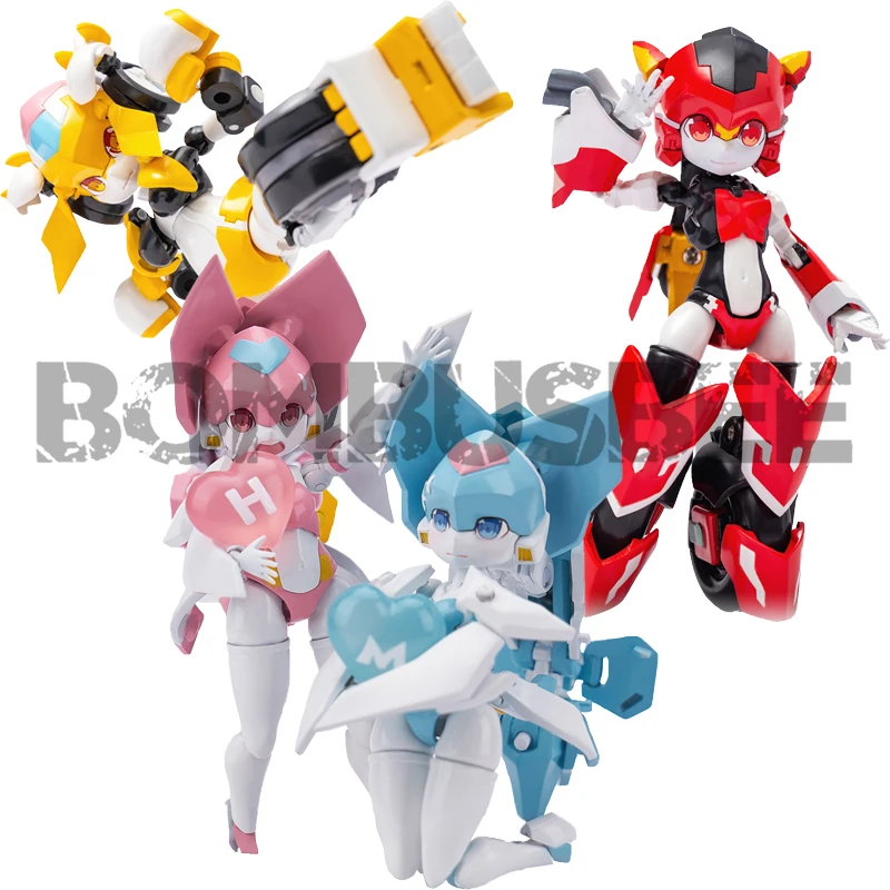 【In Stock】Big Firebird Magic Henshin Girls 5 In 1 Combiner Thunder Light  Scarlet Sonic Gemini Wings Accessory Pack Action Figure