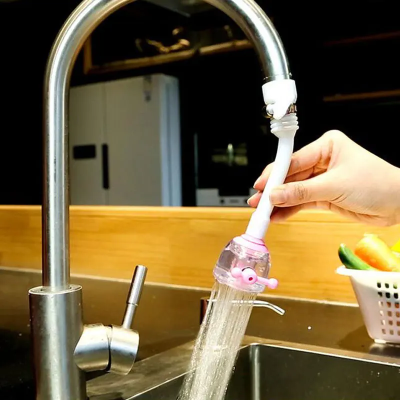 2 Modes 360 Rotatable Bubbler Water Saving High Pressure Nozzle Filter