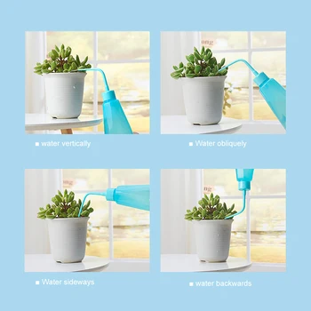 

Watering Can For Flower Garden Plastic Sprinkler Nozzle Waterers Bottle Watering Cans Sprinkler Portable Household Potted Plant