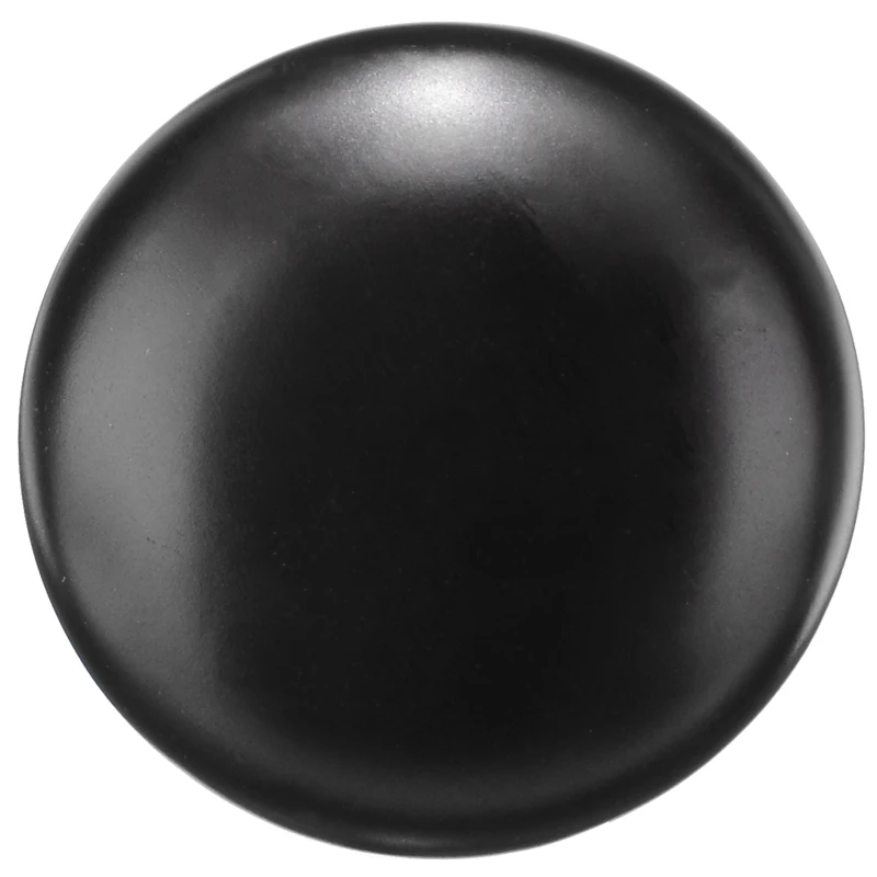 10pcs Matted Black Zinc Alloy Cabinet Drawer Knobs Round Pull Knob Furniture Hardware Cabinet Pulls