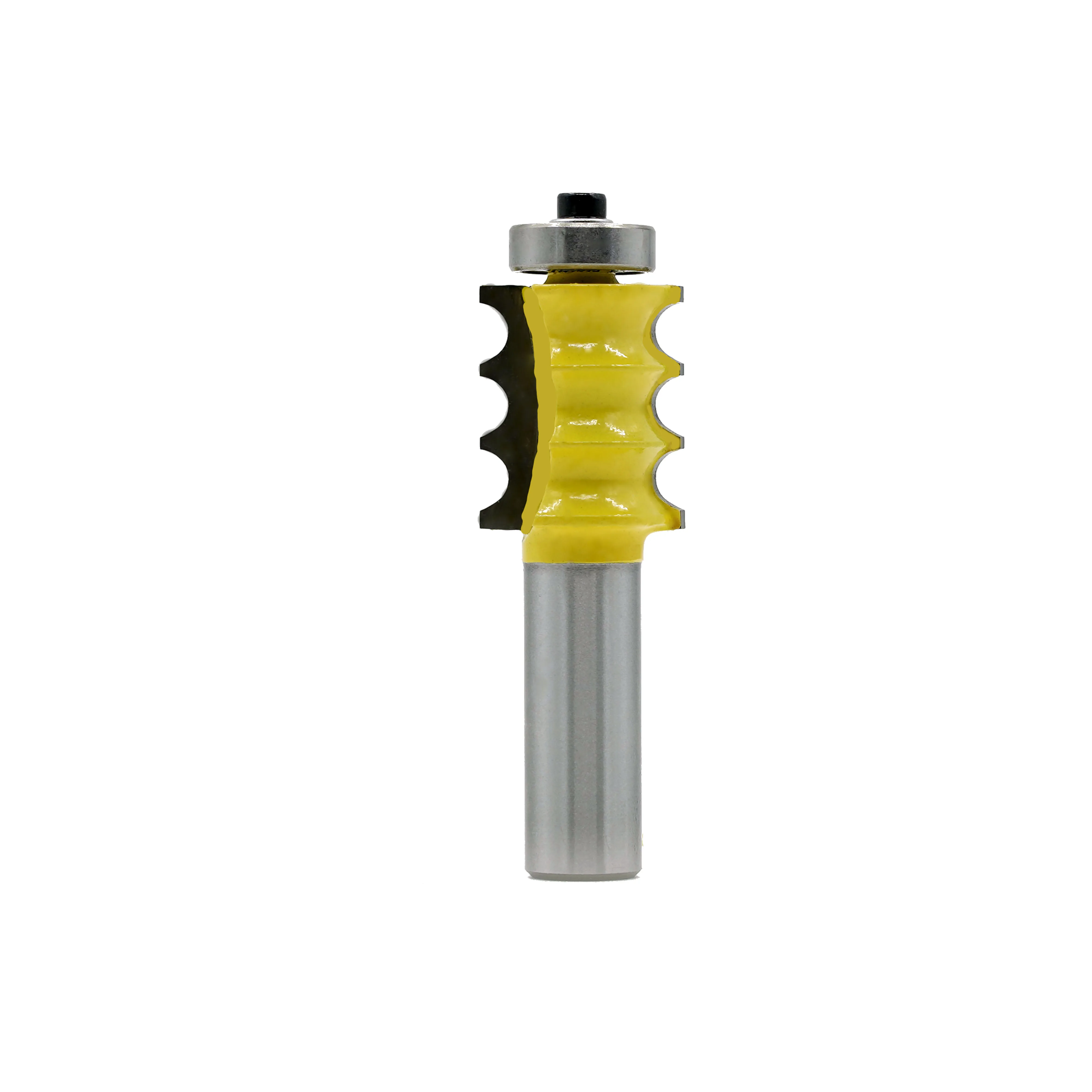 1pc 1/2" Shank 6.35mm Triple Bead/ Column Molding Router Bit Line knife Woodworking cutter Tenon Cutter for Woodworking Tools