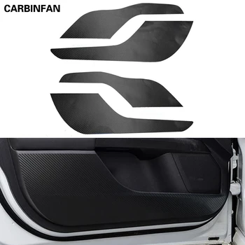 

Car Styling Side Door Inner Decal Anti-kick Protective Carbon fiber Flim Sticker 4Pcs/Set For Ford Mondeo 2013 - 2019