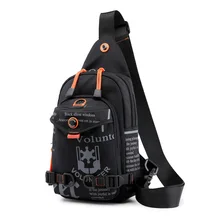 

High Quality Nylon Men Chest Bag Rucksack Knapsack Travel Casual Male One Shoulder Bags Sling Backpack Daypack