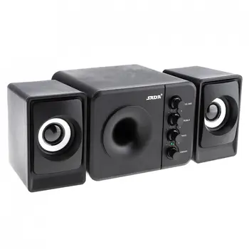

USB2.0 Subwoofer Computer Speaker with 3.5mm Audio Plug and USB Power Plug for Desktop PC Laptop MP3 Cellphone MP4