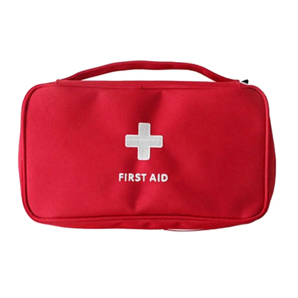 

Portable Mini First Aid Bag Emergency Home Outdoor Treatment Survival Medical Rescue Pouch Large Drug Storage Carrying Bag