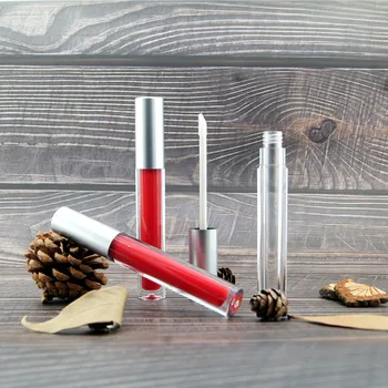 

Wholesale spot 4ml lip gloss tube handmade lip glaze empty tube lipstick tube can be customized logo for packaging material only