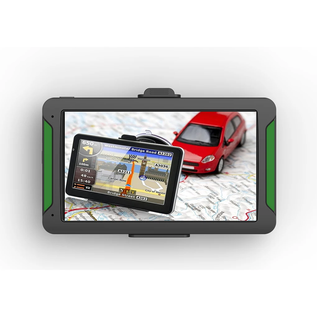 

7inch Touchscreen 8GB 128RAM Car GPS Navigation 7 Models Real Voice Navigator+FM Transmission+ Free Maps