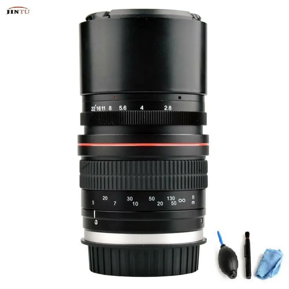 JINTU 135 мм f/2 8 телефото Полнокадровый объектив адаптер переменного тока для Nikon DF D90