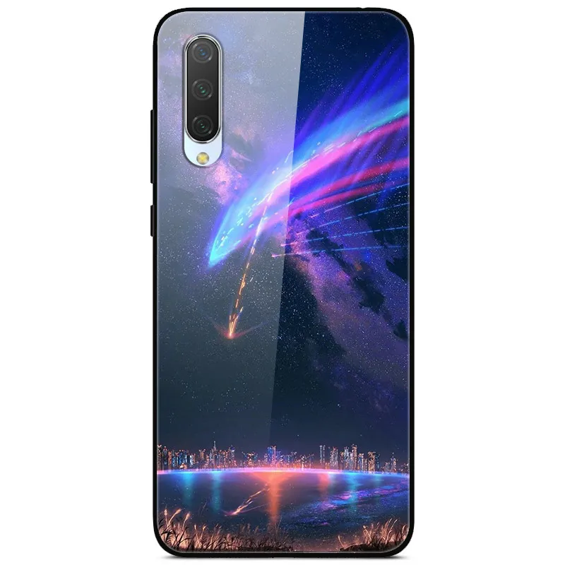 20 Для Xiaomi mi A3 чехол из закаленного стекла «Планета космос», чехол из стекла для Xiaomi mi A3 Lite Coque Shell для Xiaomi mi A3 mi A3 - Цвет: 20