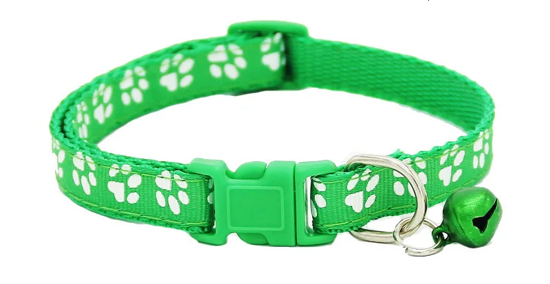 green dog collar