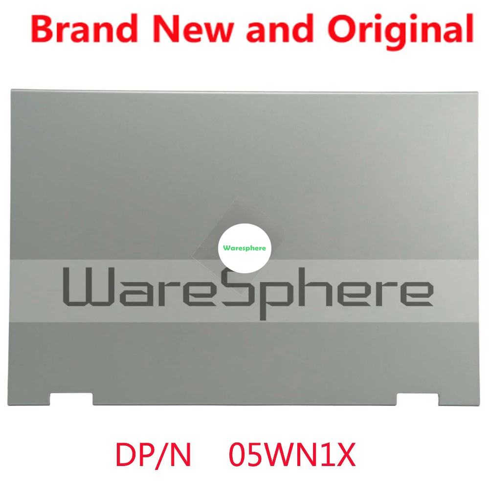 Новинка для Dell Inspiron 13-7347 7347 7348 ноутбук ЖК задняя крышка чехол 05WN1X 5WN1X серебристый |
