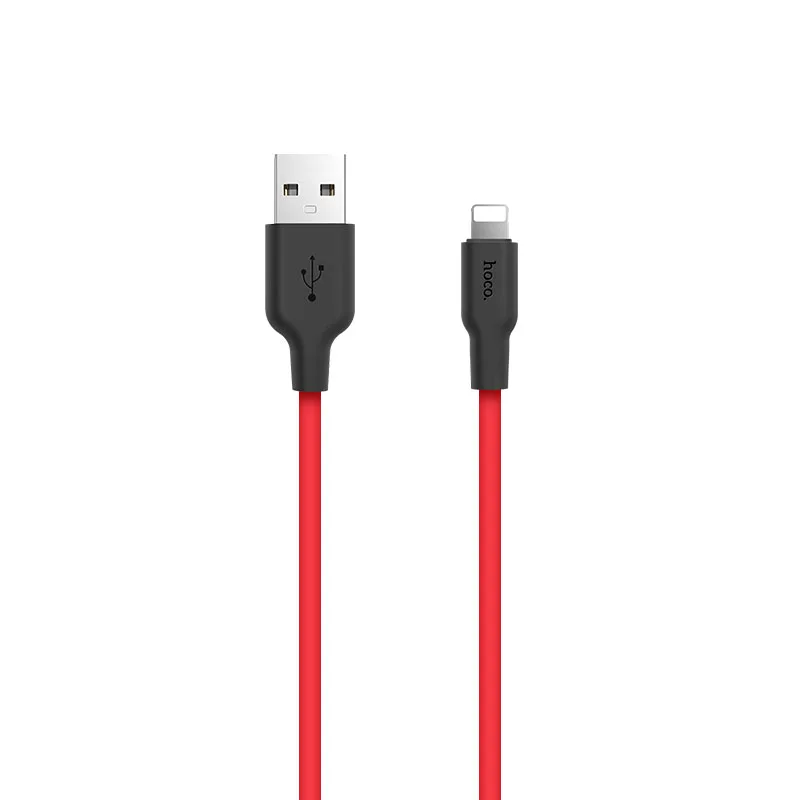 HOCO X21 29 шт./лот три в одном 1 м USB прочный кабель для iPhone type C кабель Micro кабель для samsung USB-C зарядки - Цвет: red