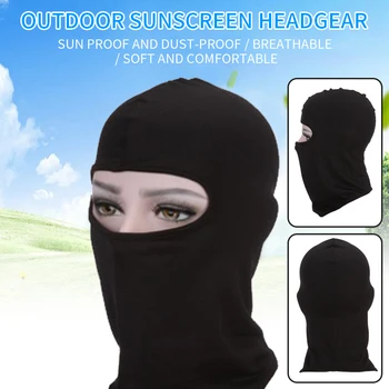 

Outdoor dustproof and windproof hood-1 Full Face Hood UV Protection for Men Women