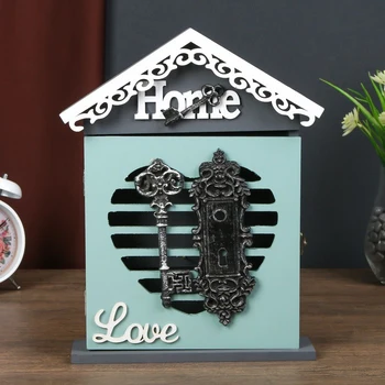 

Housekeeper tree 6 hooks "Keyhole and key" house 30x23.5x6.5 cm 4566101
