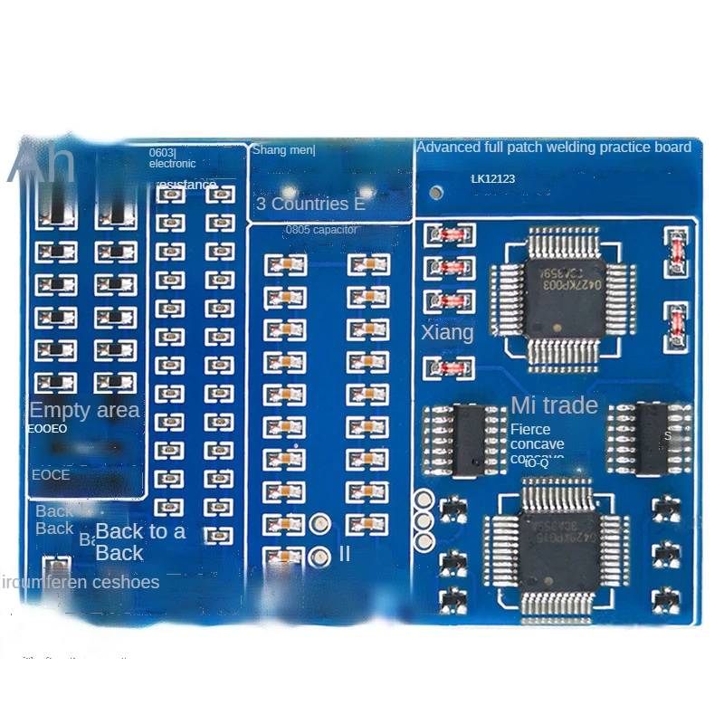 Spare Parts Advanced Full-Chip Soldering Practice Board Electronic  Components DIY Production Kit