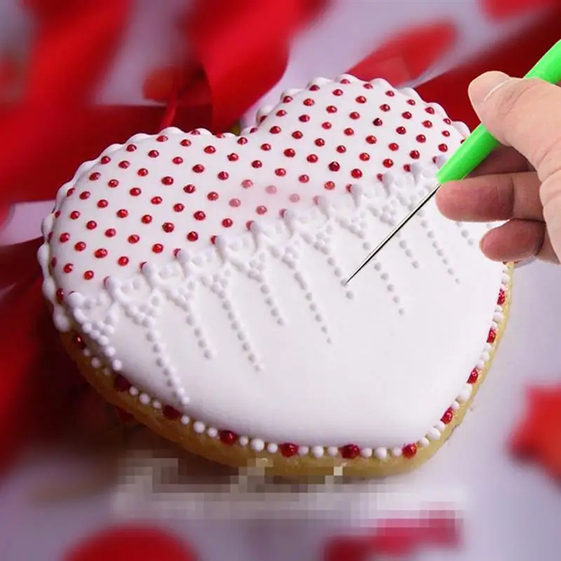 

6PCS Cake Baking Needle Cake Scriber Model Tools Icing Carve Sugarcraft Decorate DIY Fondant Cake Cookie Decor Tools New Arrive