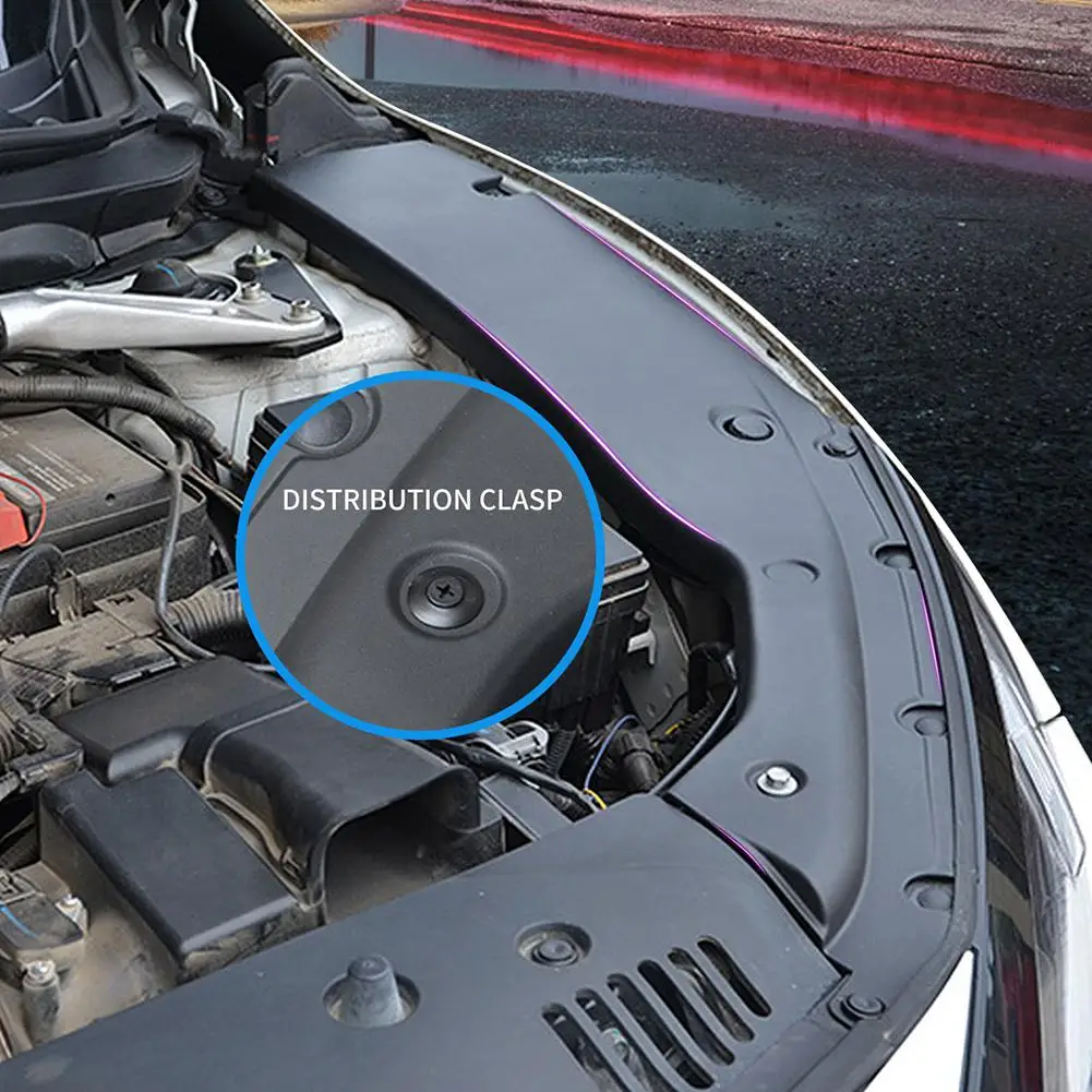 1 пара Боковая Панель отсека двигателя автомобиля для Honda Для Civic- 10th Gen Automoble защита панели двигателя автомобильные аксессуары