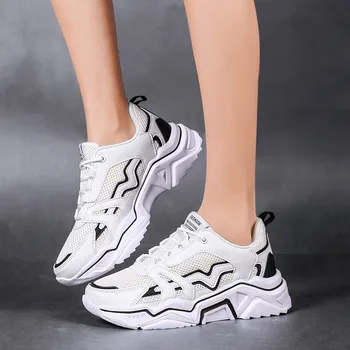 

New Summer fashion Men's Casual Shoes wild breathable lace-up shoes rubber bottom outdoor casual sports shoes Zapatillas Hombre