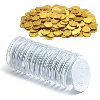 

20 Coin Capsules with 5 Sizes Protect Gasket and 1 Plastic Storage Box for 18mm/23mm/28mm/33mm/38mm Coins Collection