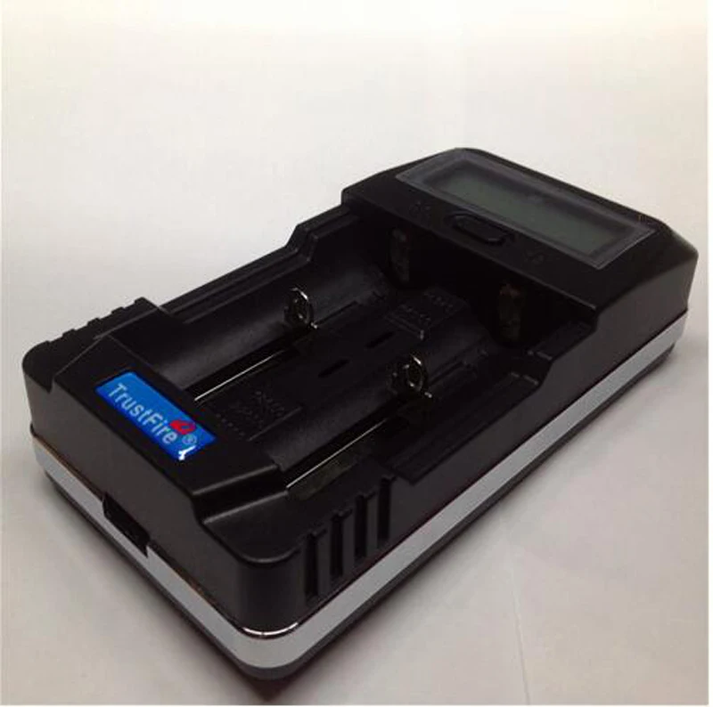 TrustFire TR-011 цифровой Смарт ЖК-дисплей зарядное устройство с usb зарядным портом для 18650 14500 26650 литиевых батарей