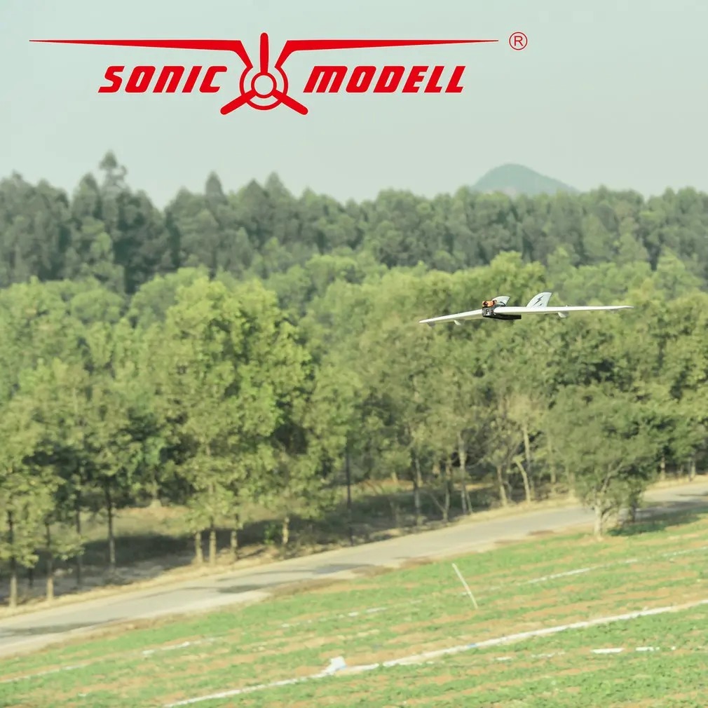 Для ZOHD SonicModell CF wing1030 мм размах крыльев RC FPV Самолет фиксированный планер Дрон модель самолета с гироскопом 180+ км/ч высокая скорость PNP