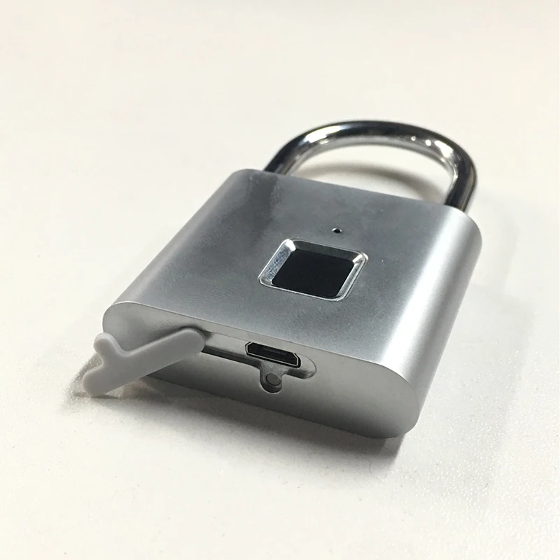 Usb зарядка Smart Keyless электронный замок с отпечатком пальца безопасности дома безопасности замок двери багажный замок