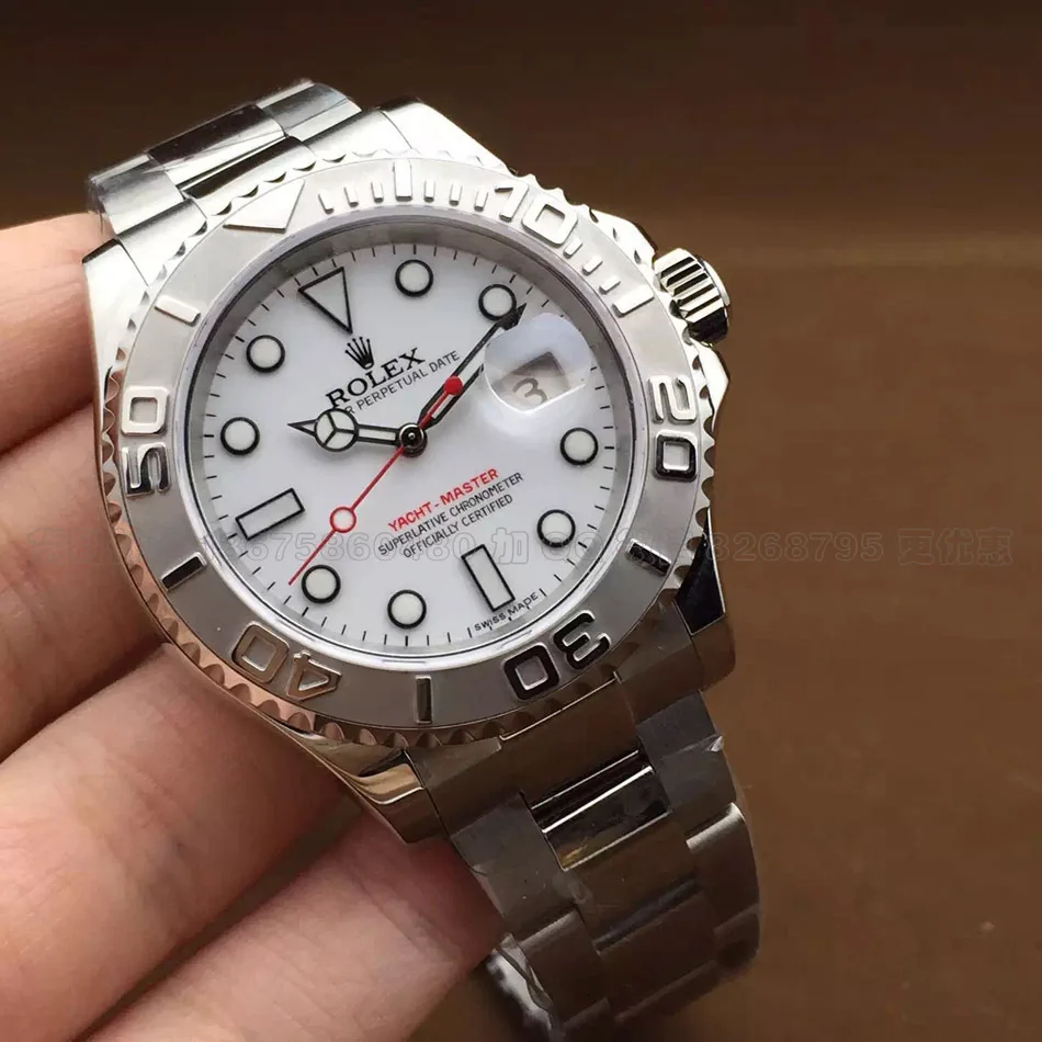 

role r Luxury Top Quality Wristwatch Black Dial Ceramic 116622 white asian 3135 Movement Automatic Mens Watch Men's Watches x