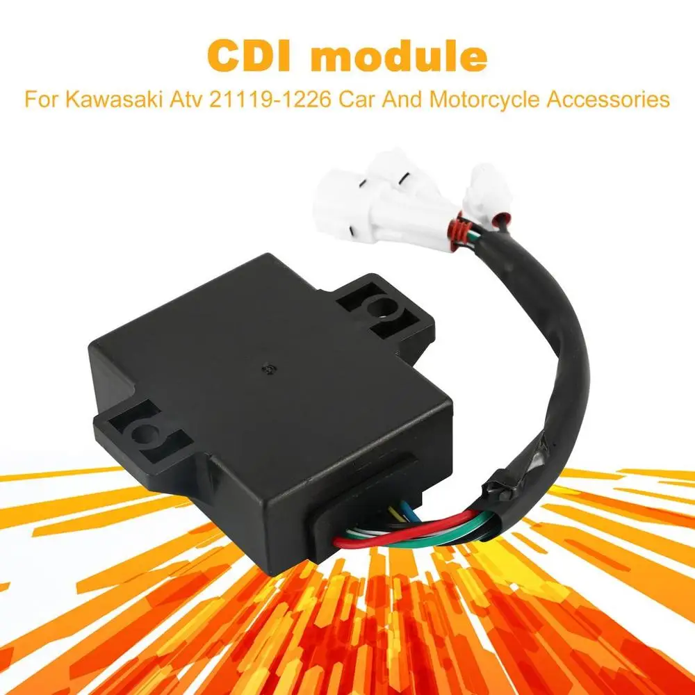 Модуль CDI подходит для мотовездеход Kawasaki 21119-1226 2Gu-85540-51-00 автомобильные и Мотоциклетные аксессуары черный