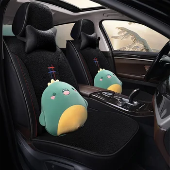 

Winter Auto Full coverage Seats Covers Plush Car Seat Cover for Cadillac ats ct6 cts srx xt5 escalade CT5 XT4