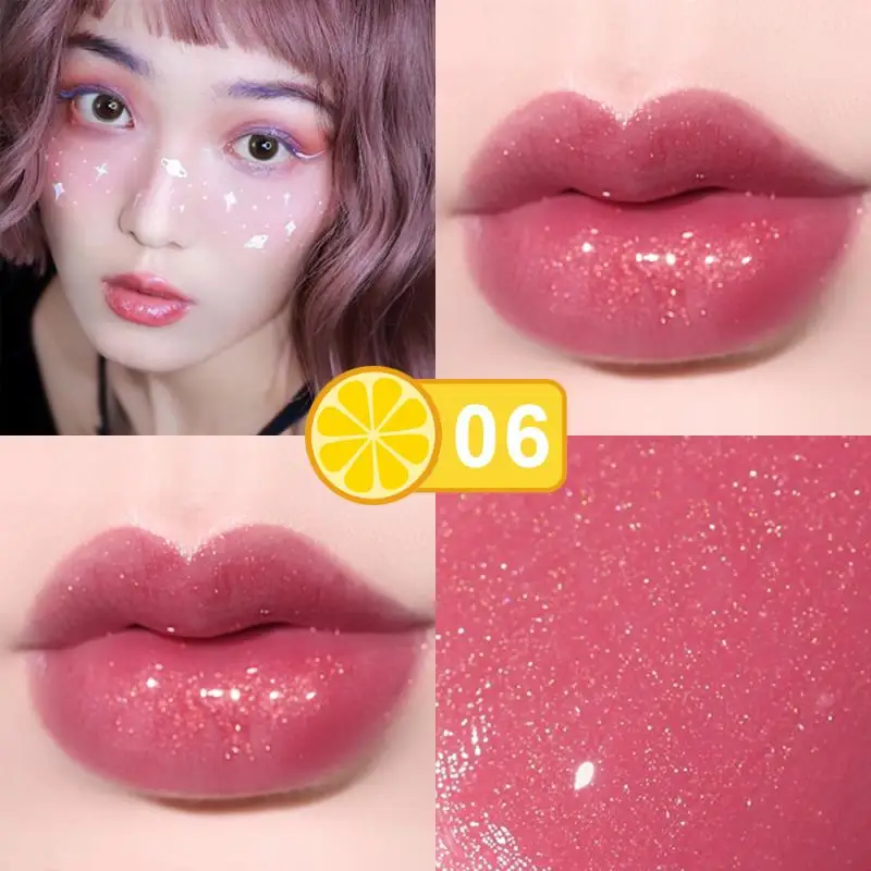 1 Pcs Velvet Shimmer Lip Glaze Smooth Waterproof Non-stick Lip Gloss Belleza Batom Lips Makeup Cosmetics Maquillage TSLM1