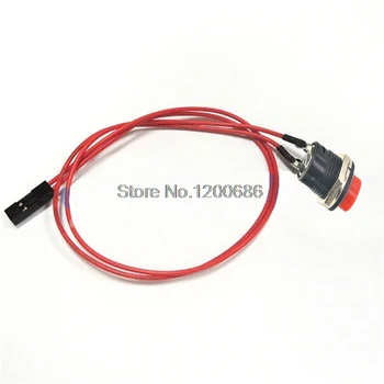 

15CM dupont 2.54 16MM R13-507 16MM 125V 6A 22AWG Small waterproof self-reset Momentary dupont Pushbutton Switch wire harness