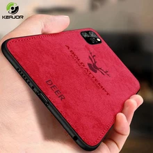 Чехол для телефона для Iphone 11 Pro Max чехол-накладка Colth тканевый бампер мягкая силиконовая рамка для Apple Iphone 11Pro Fundas Capa