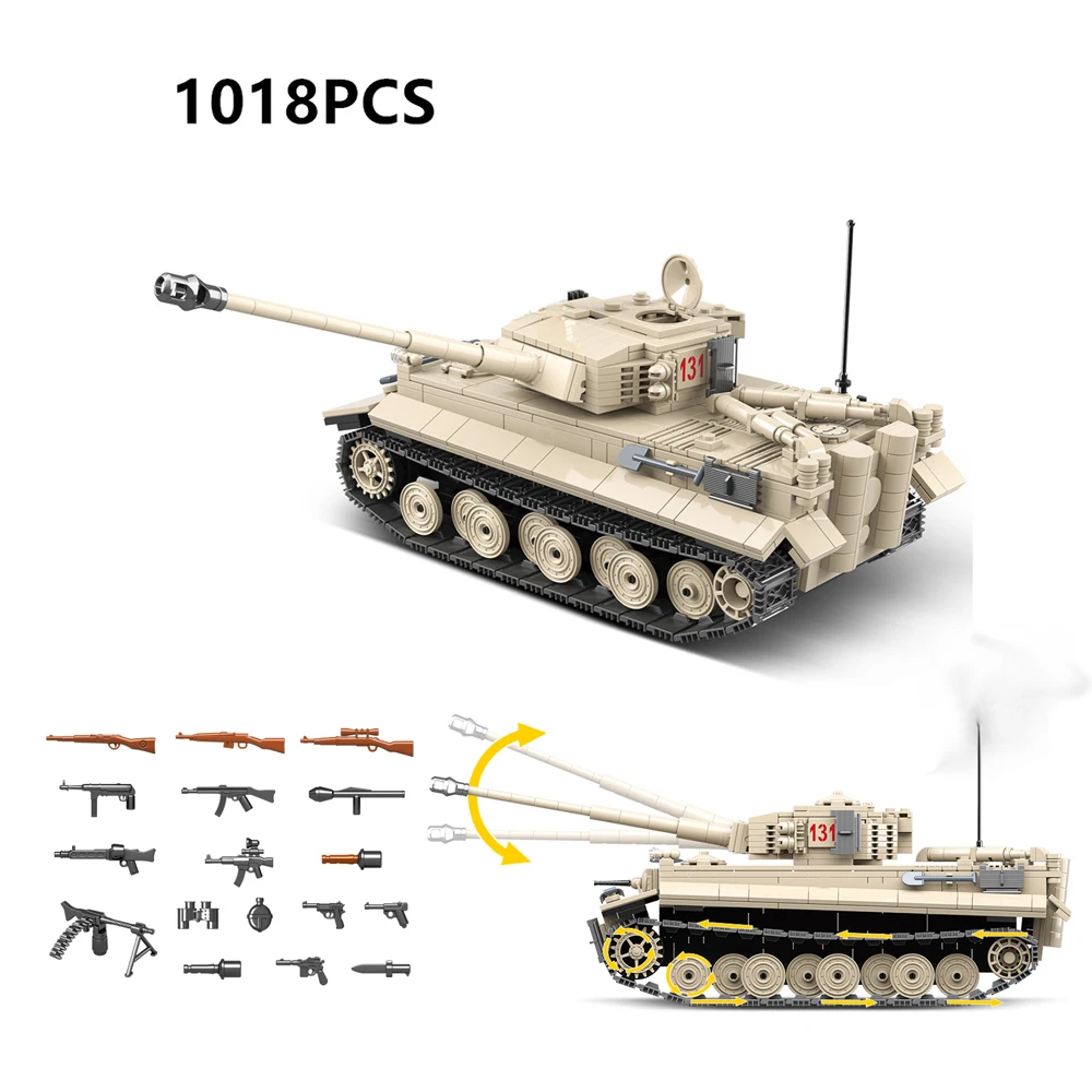 Мировая война 2 WW2 солдат бронированный автомобиль KV-1 rc Танк военный спецназ армии строительные блоки кирпичи собрать детей рождественские игрушки - Цвет: No original box