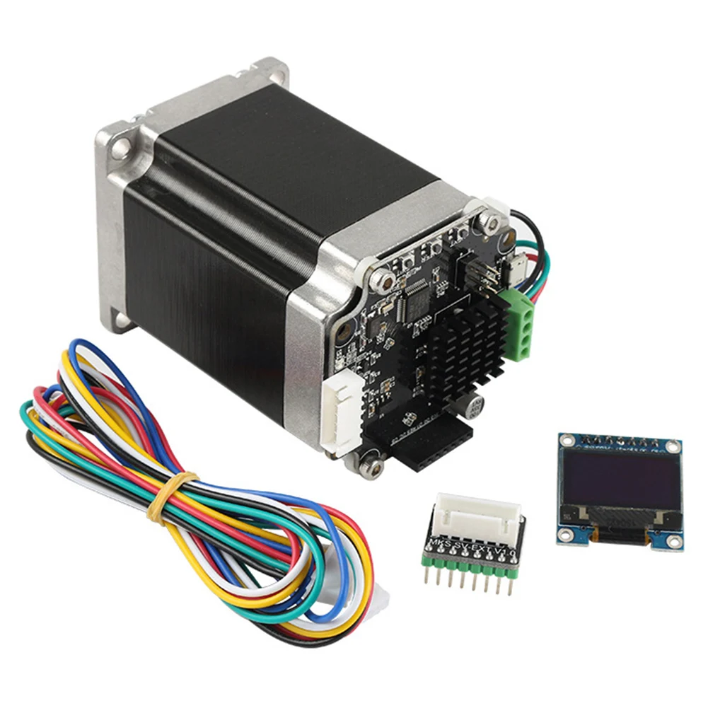 STM32 аксессуары шаговый двигатель набор дисплей 3d принтер пластина Закрытая петля подключения Материнская плата Металл предотвратить потерю шаг SERVO57B