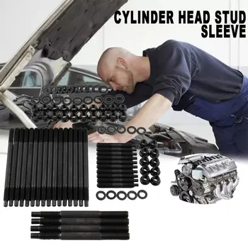 

Auto Parts Cylinder Head Stud Kit Cylinder Head Screw Set For Chevrolet 1997-2003 2004-2018 Engine Car Accessories