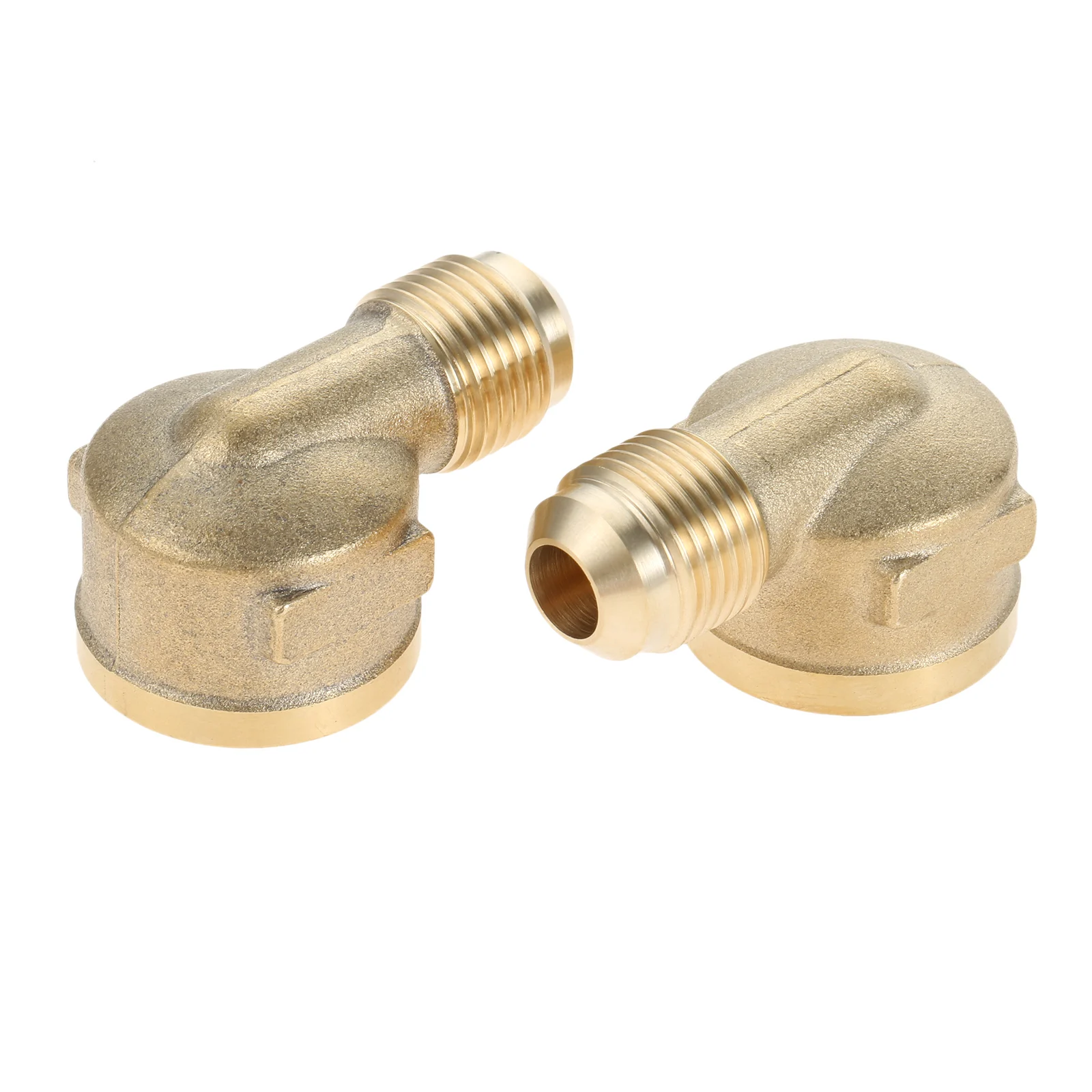 2PCS 90 Degree 1/2" Male NPT to 1/2" Male NPT Elbow Coupling Connector 