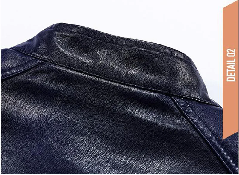 KIOVNO Mens Fashion Pu Leather Jackets Coats Fleece Lined Motorcycle Leather Jackets Outwear For Male Size M-3XL Windbreak (11)