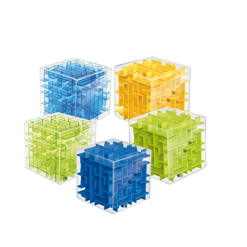 

Young Relaxation 3D Maze Rubik's Cube Roll-on Hand-Eye Children'S Educational Coordination Focus <14-Year-Old Teach Large Size