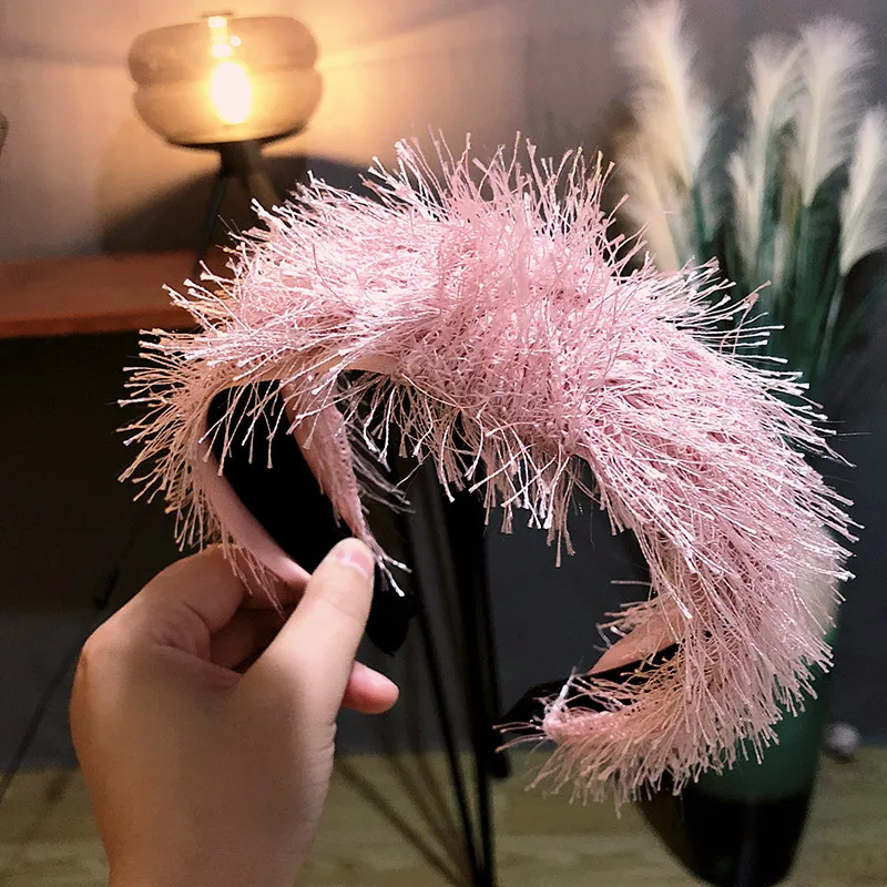 Korean Version Temperament Simple Hair Hoop Korean Buison Woman Knotk Hair Card Headpiece Press Shampoo Wash Face