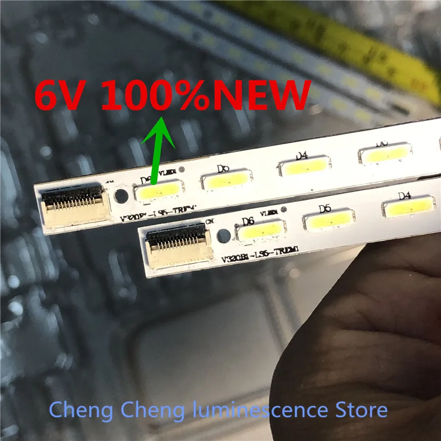 10 шт./лот для Skyworth 32E550D жидкокристаллический Подсветка лампа V320B1-LS5-TREM1 V320B6-LE1-TLEM1 36LED 403 мм